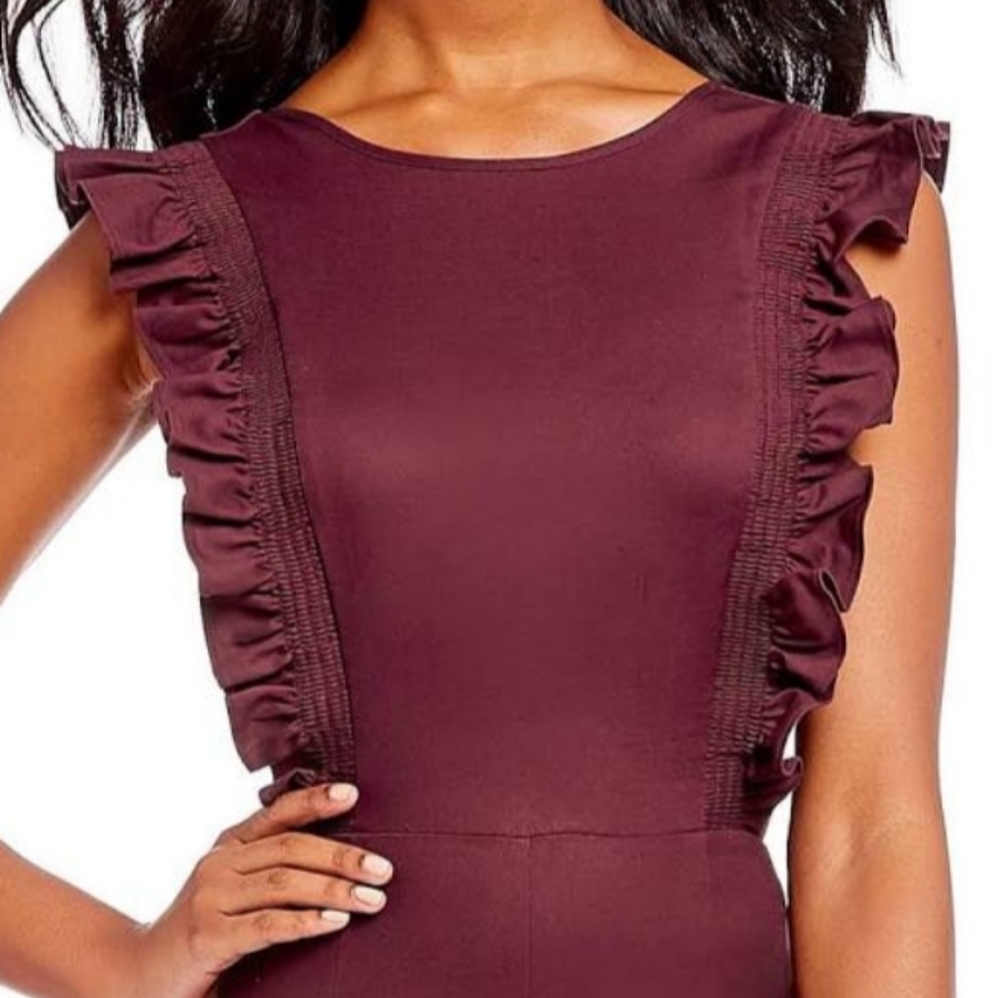 Cranberry GB Liam Crop Jumpsuit sz 10